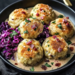 Brezenknödel mit fruchtigem Rotkohl und Speck-Sahne-Sauce: Ein Unglaubliches Ultimatives Rezept
