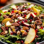 Christmas Salad with Honey Mustard Dressing