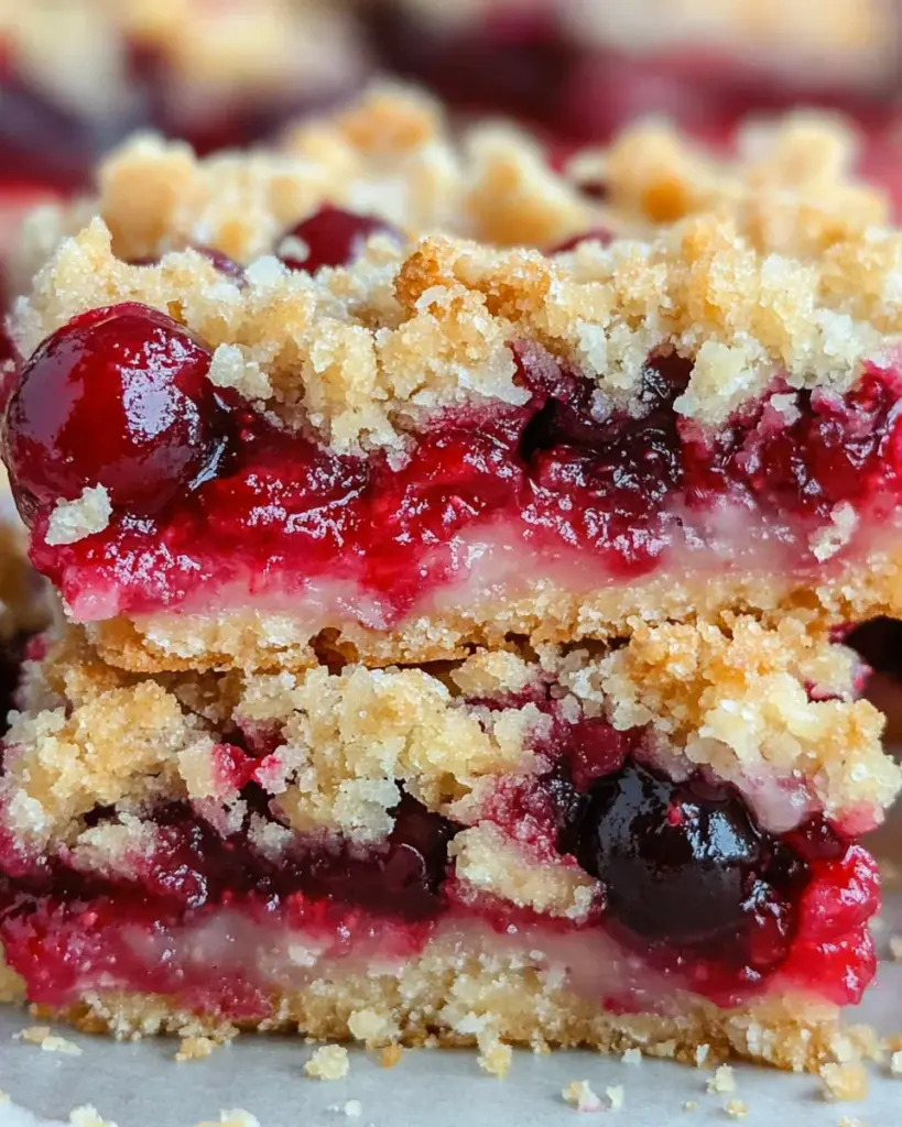 Cranberry Crumb Bars