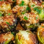 Crispy Parmesan-Crusted Roasted Brussels Sprouts