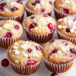Easy Christmas Cranberry Orange Muffins Recipe