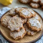 Einfache Marzipan Lebkuchen mit Oblaten
