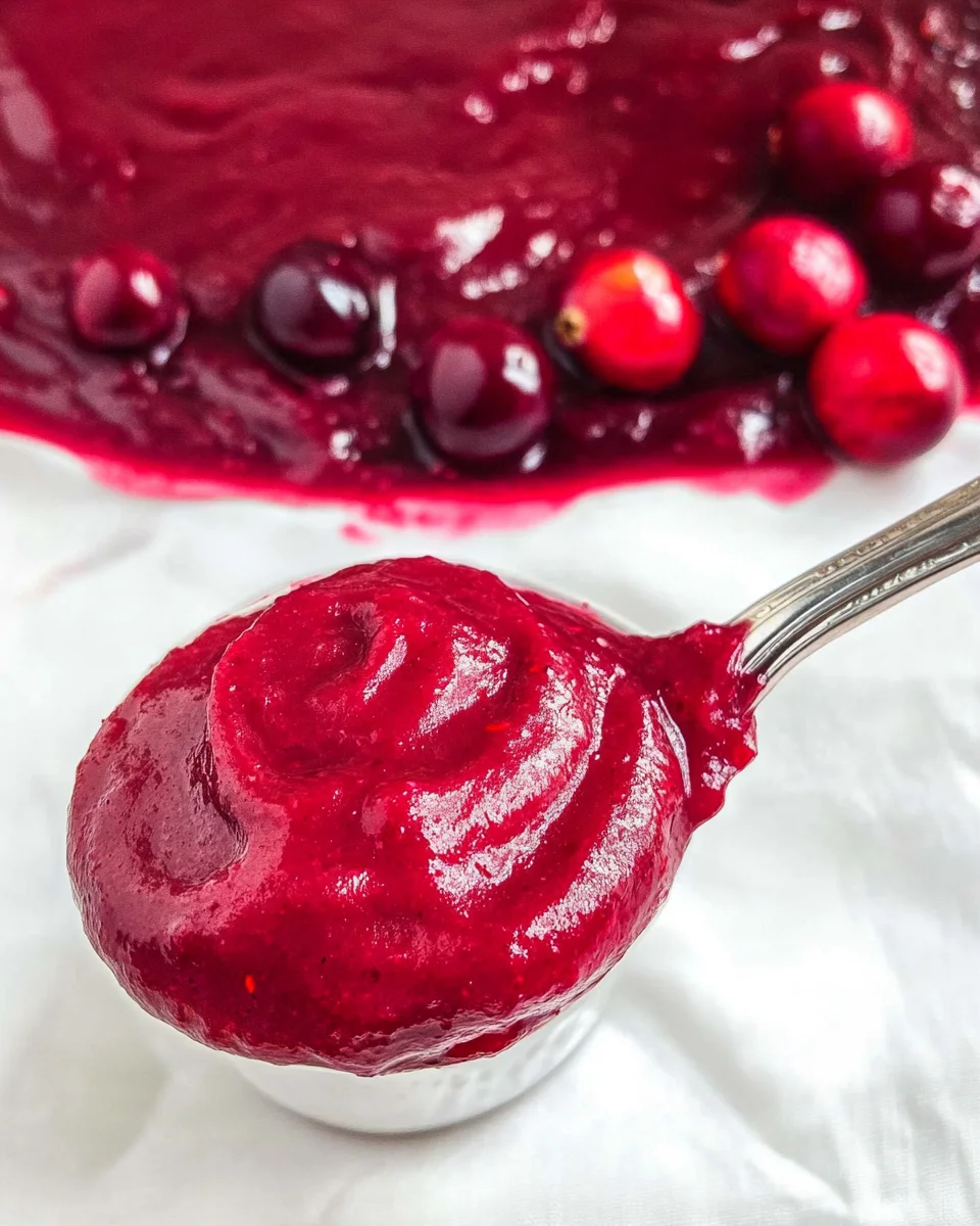 Fresh Cranberry Curd