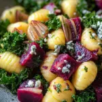 Gnocchi mit Grünkohl und Rote Bete