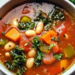 Grünkohl-Bohnen-Minestrone
