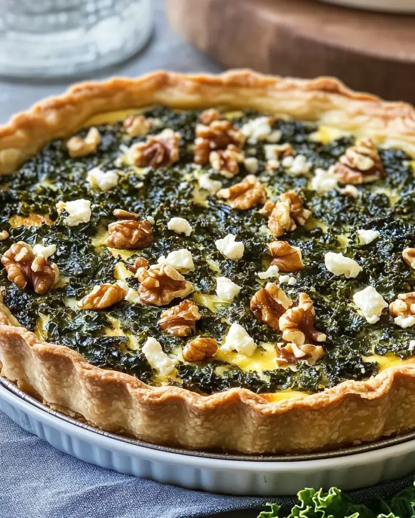 Grünkohl-Quiche – so würzig & lecker!