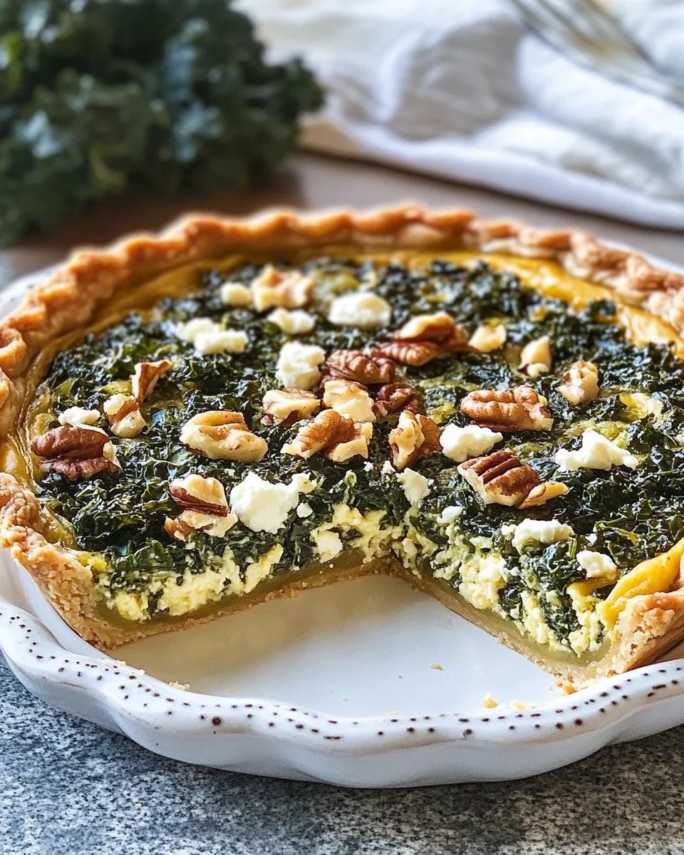 Grünkohl-Quiche