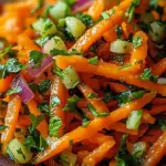 Knackiger Zesty Karottensalat: Ein Frischer Genuss für Jede Gelegenheit