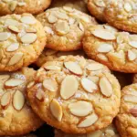 Marzipan-Plätzchen mit Mandelblättchen