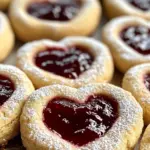 Marzipan Himbeer Plätzchen