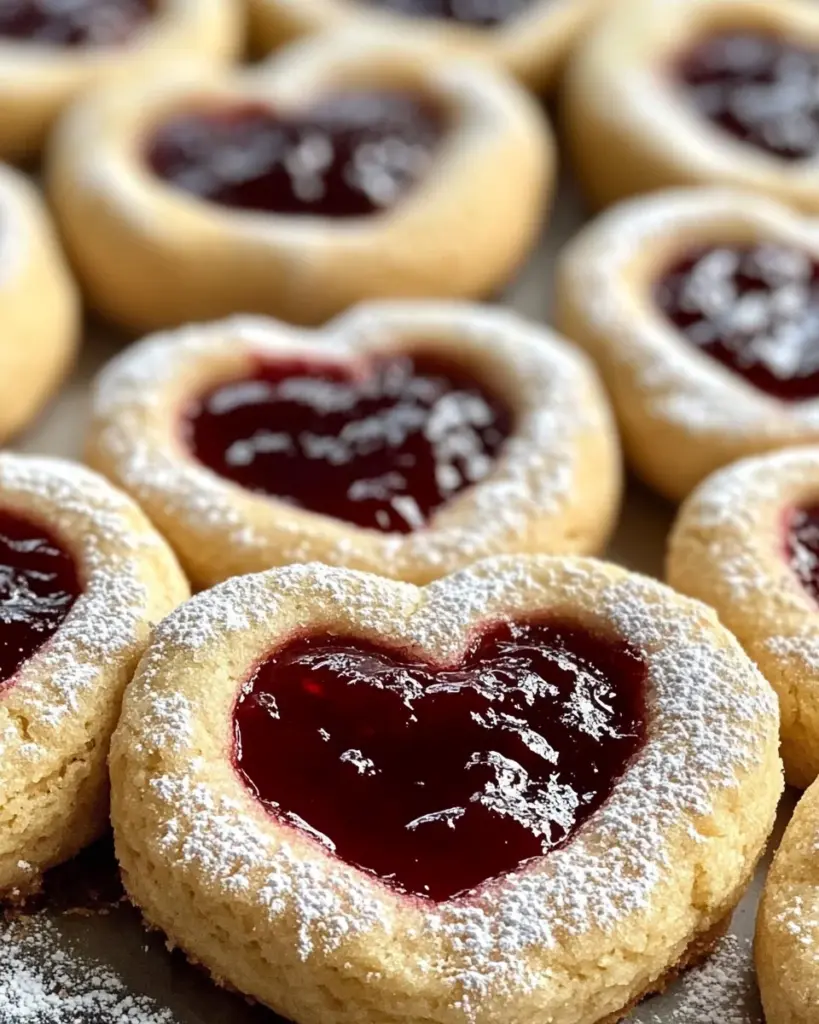 Marzipan Himbeer Plätzchen