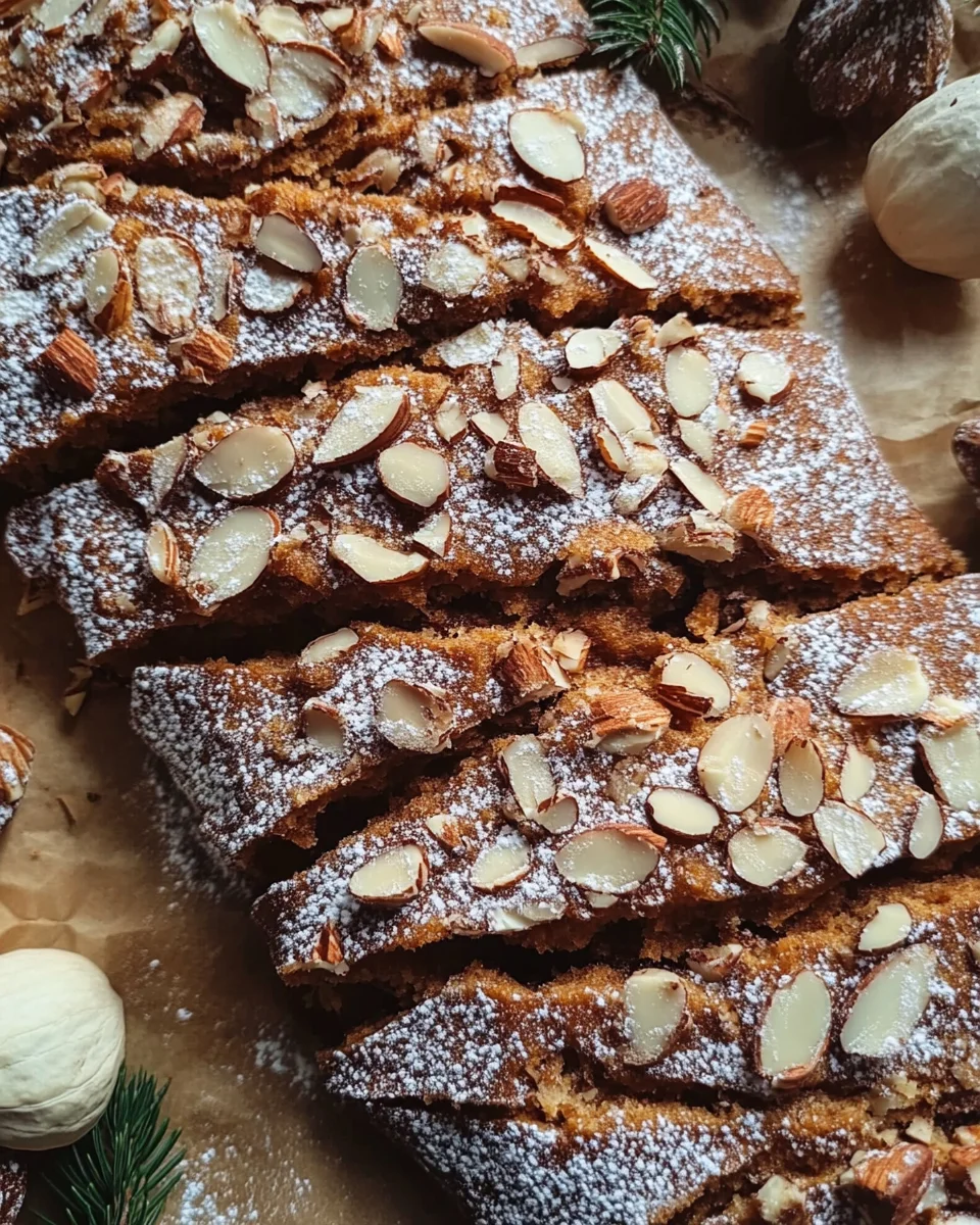Nürnberger Elisenlebkuchen vom Blech