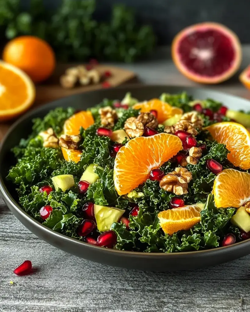 Orangen-Grünkohl-Salat: Mit Vitamin-Power gesund durch den Winter