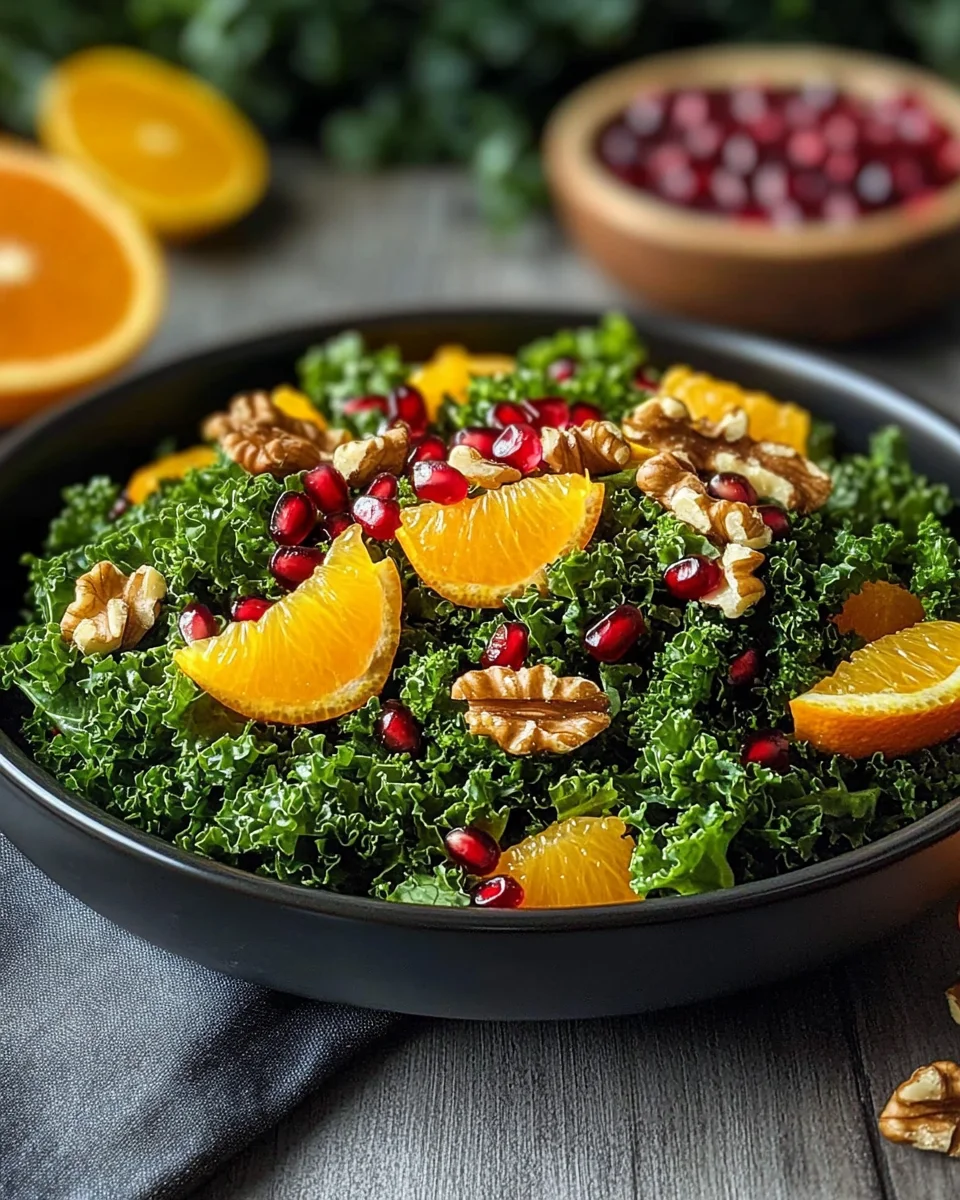 Orangen-Grünkohl-Salat: