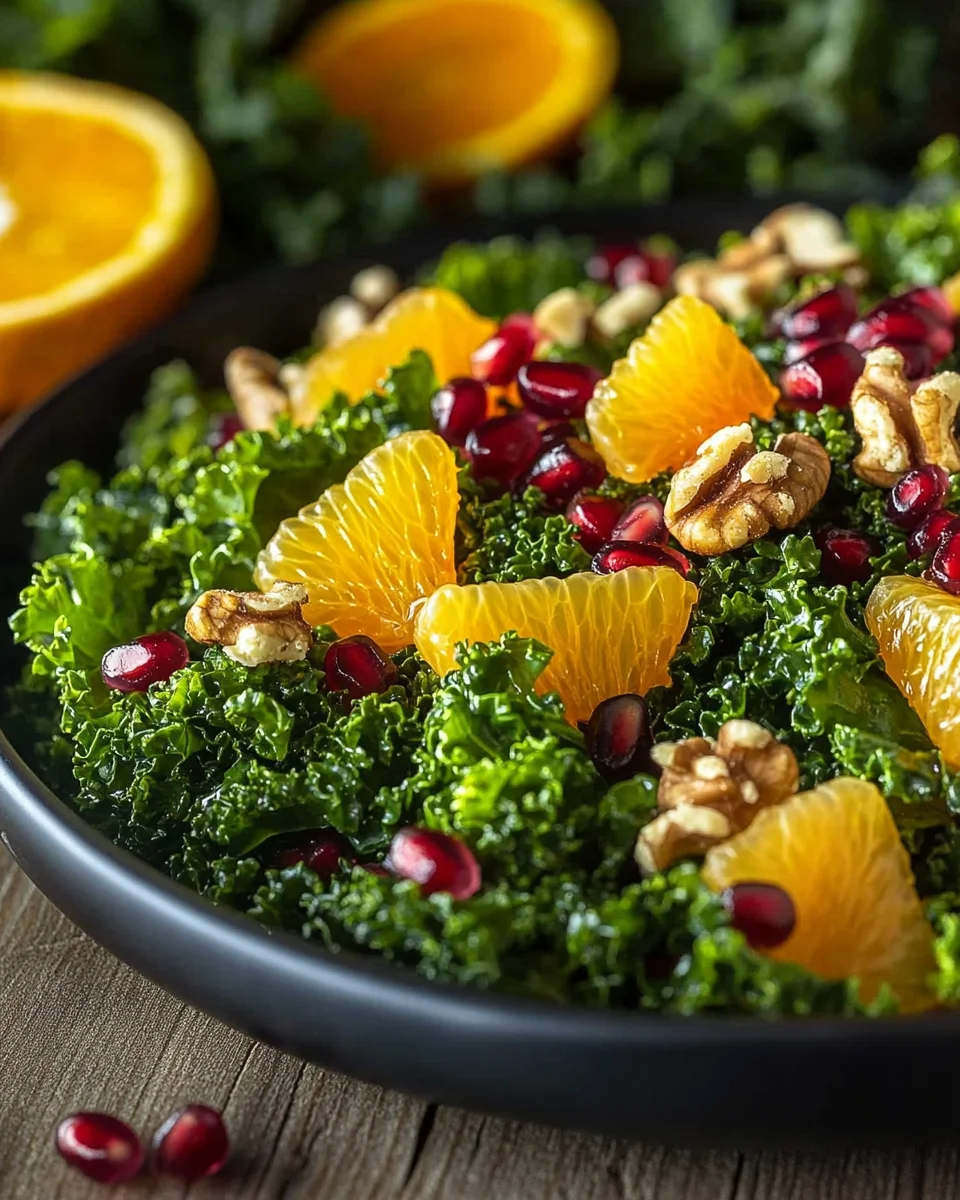 Orangen-Grünkohl-Salat: