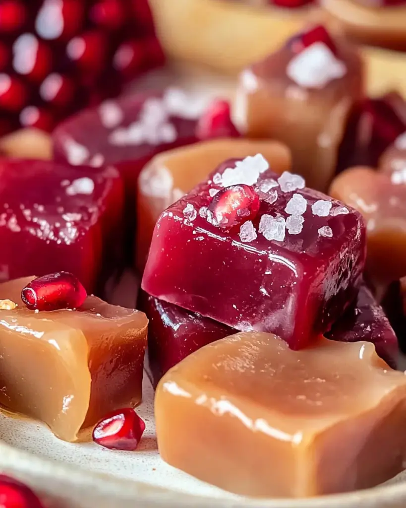 Pomegranate Caramels