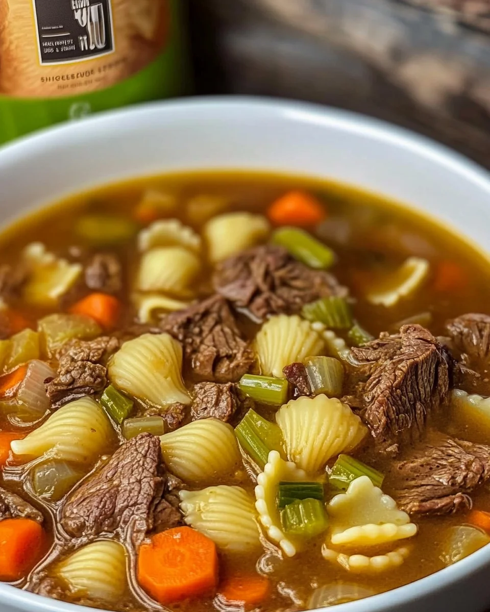 Rindfleischsuppe