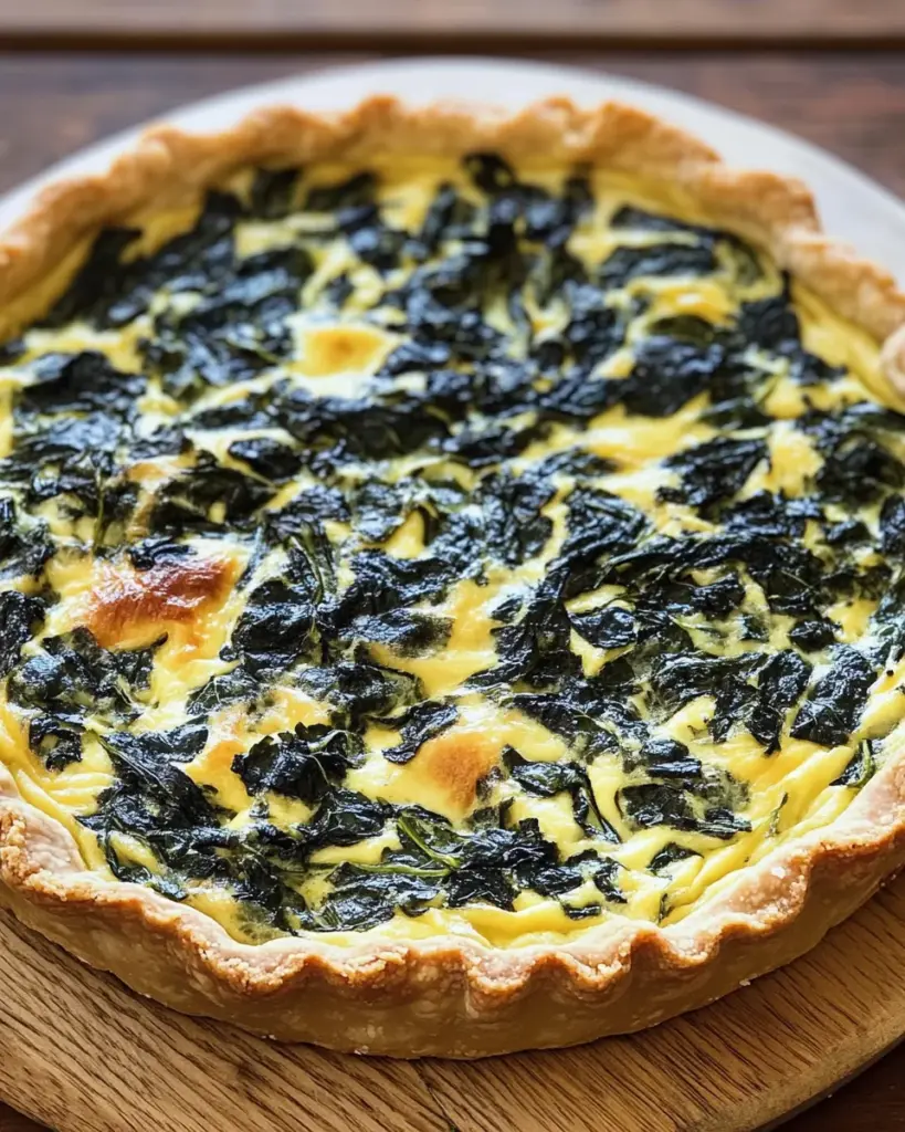 Schwarzkohl-Zitronen-Quiche