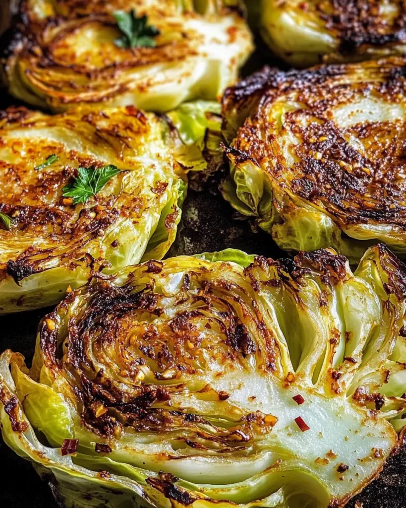 Würzig und kalorienarm: Weißkohlsteaks aus dem Ofen