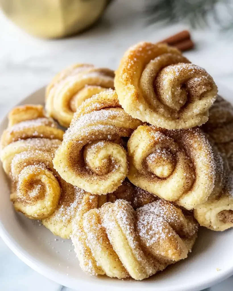 Zimthörnchen Plätzchen