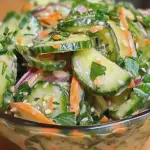 Asiatischer Gurkensalat für den Sommer: Ein Unglaubliches Ultimatives Rezept