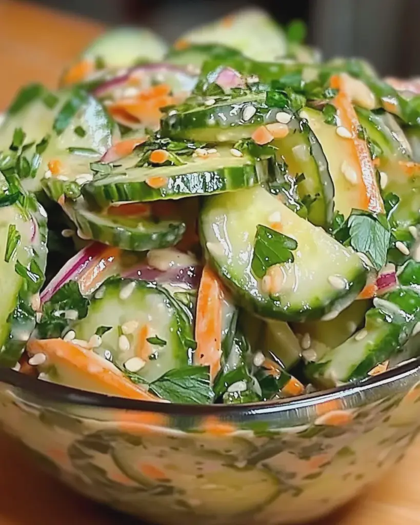 Asiatischer Gurkensalat für den Sommer: Ein Unglaubliches Ultimatives Rezept