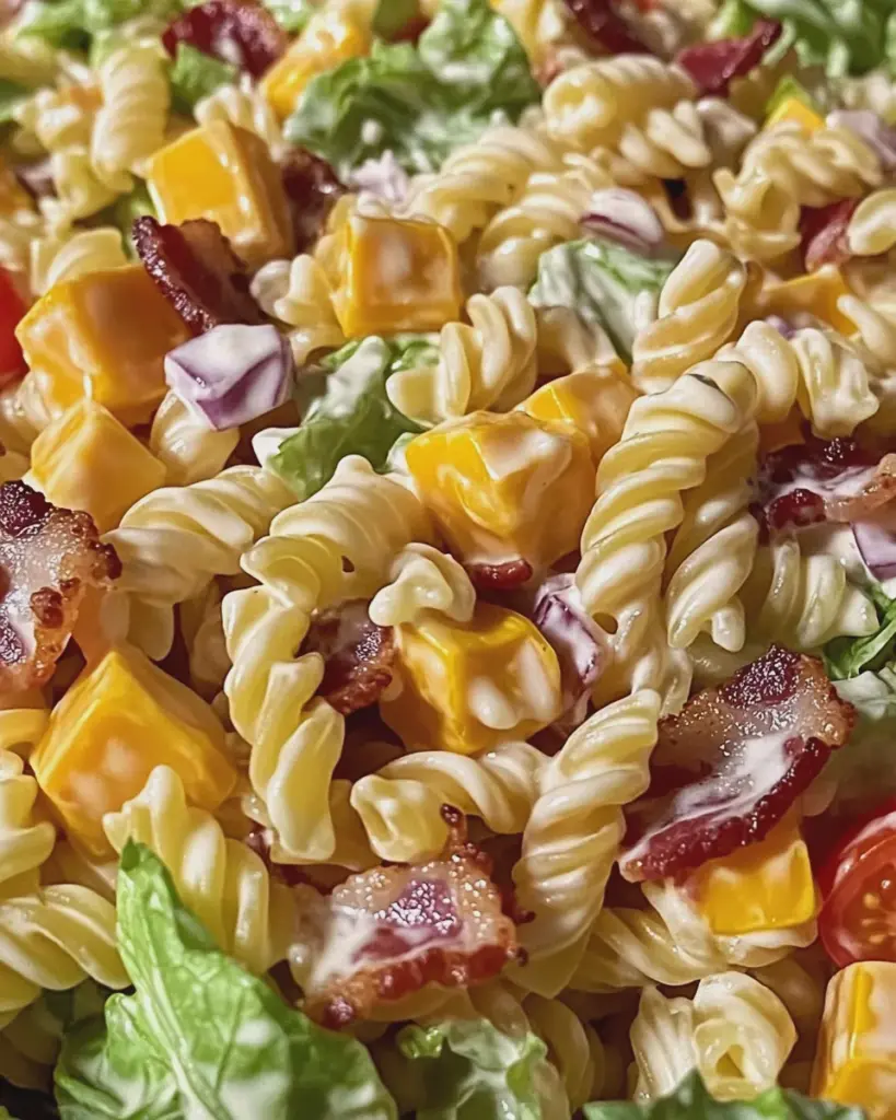 Club-Sandwich-Nudelsalat: Cremiger Sommergenuss, den Sie lieben werden