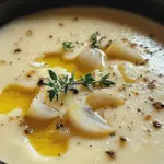 Der Ausgang: Französische Knoblauch-Suppe genießen