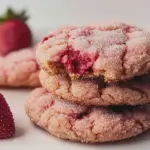Erdbeer-Zuckerkekse (vegan)