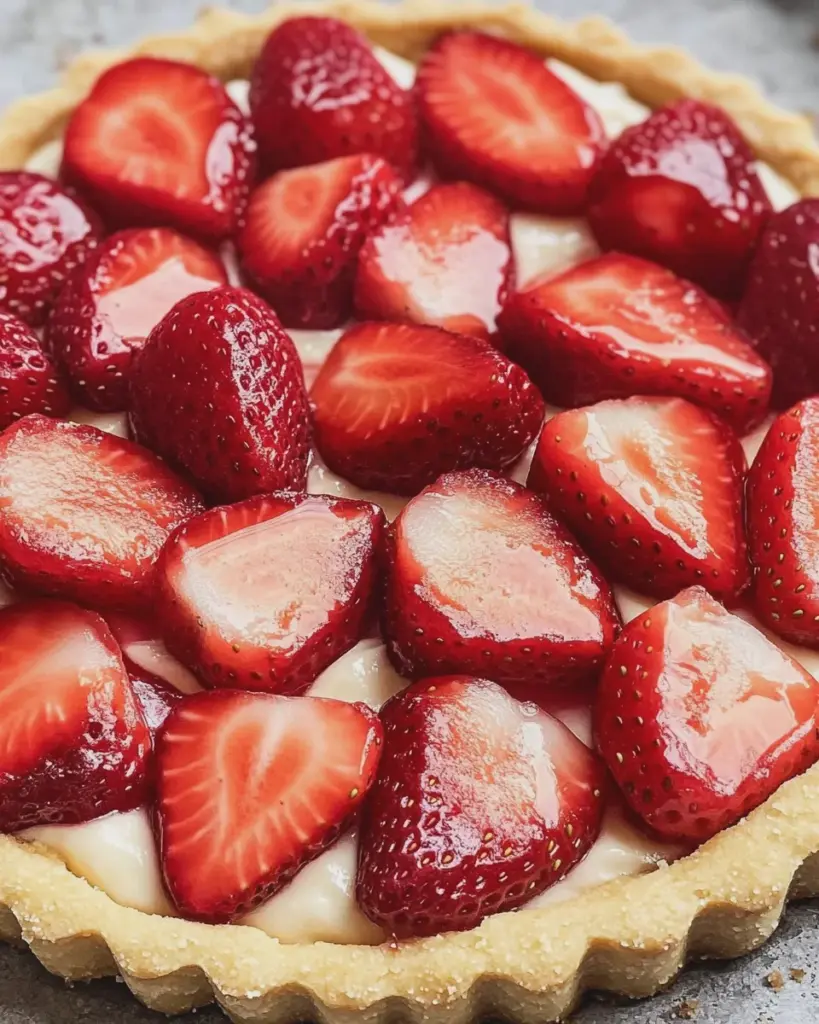 Erdbeertarte