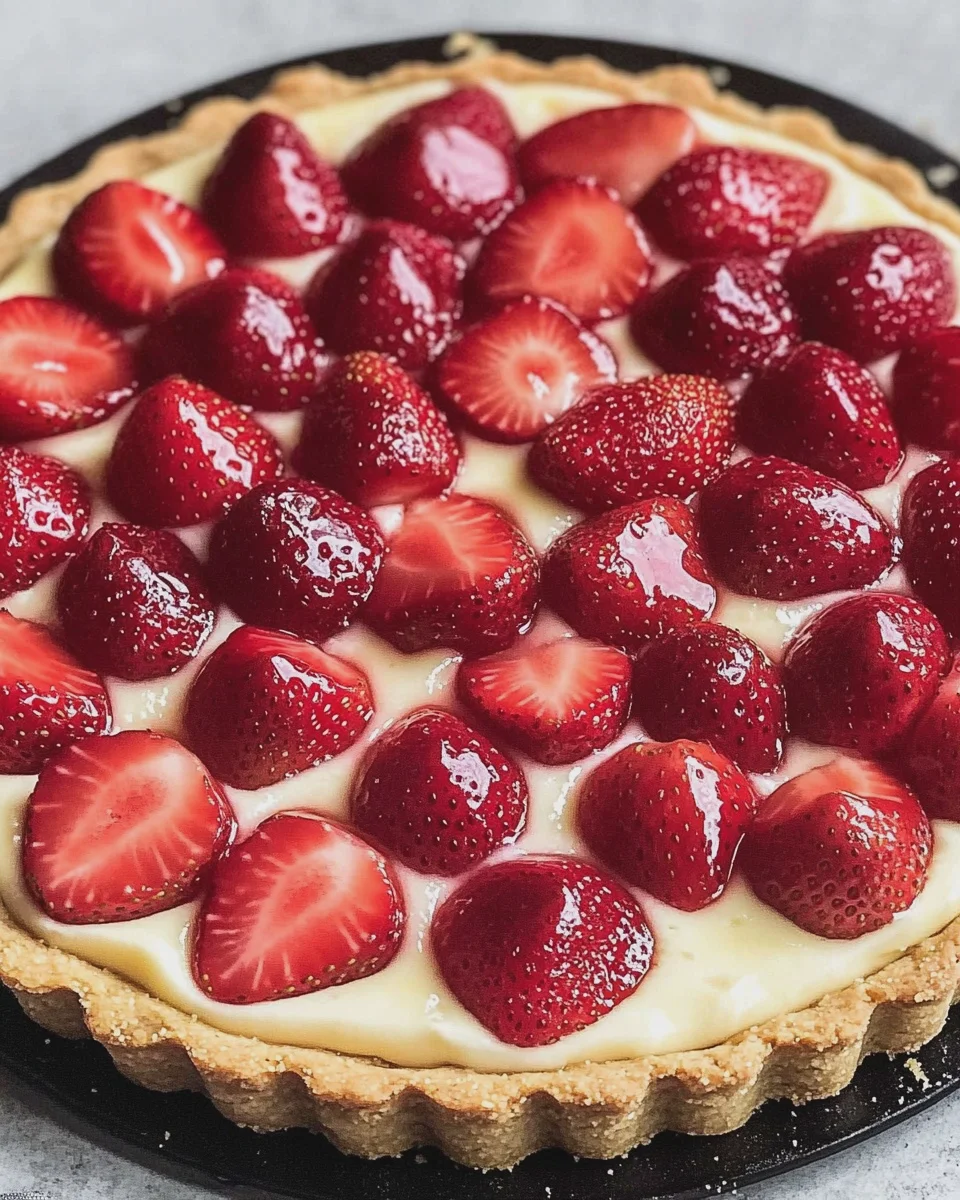Erdbeertarte