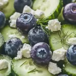 Frischer Gurken-Blaubeer-Salat: Ein erfrischendes Rezept!