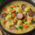 Kartoffelsuppe mit Würstchen