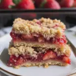 Rezept für Erdbeer-Streuselriegel
