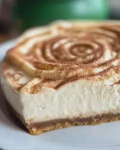 Zimtschnecken Käsekuchen ohne Boden