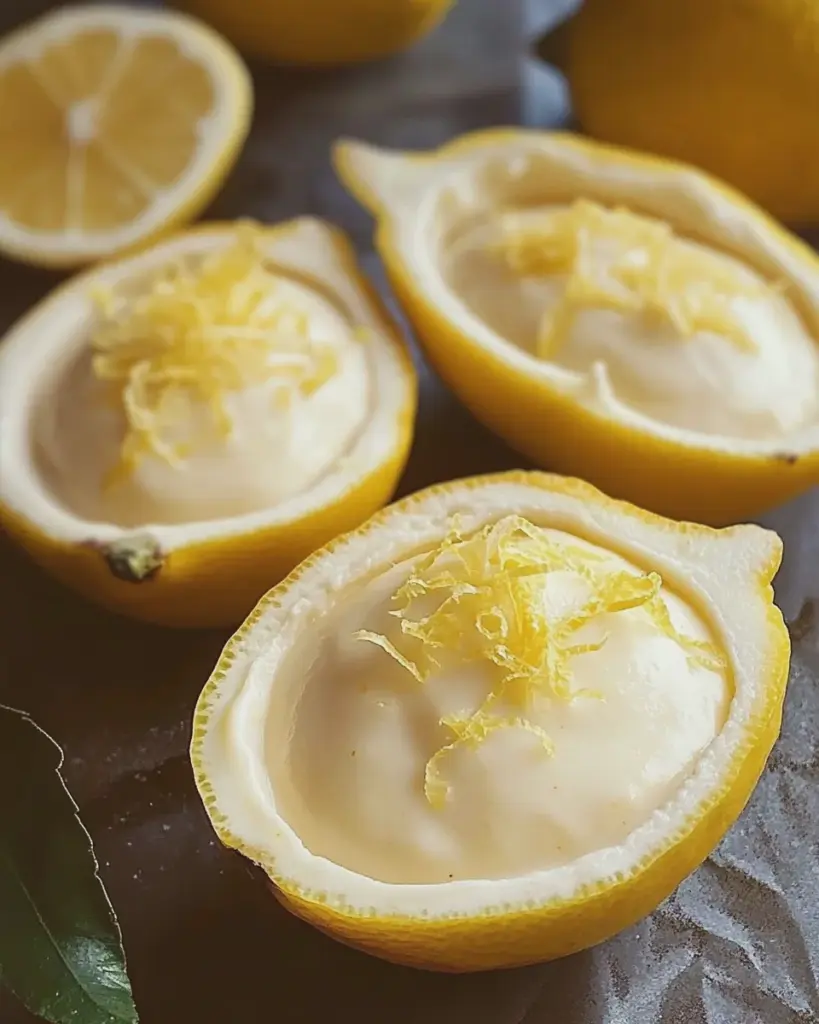 Zitronenmousse in 15min mit 3 Zutaten